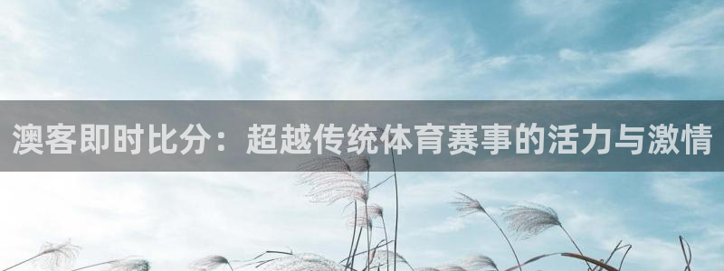 k8凯发f平台注册：澳客即时比分：超越传统体育赛事的活力与激情