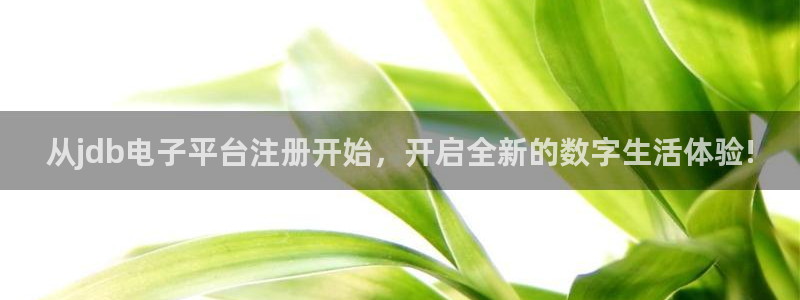 k8凯发体育1招商：从jdb电子平台注册开始，开启全新的数字生活体验!